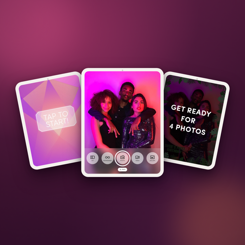 Fiesta app screens